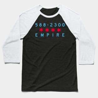 The Empire (Chicago) Flag Baseball T-Shirt